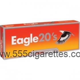 Eagle 20's Orange 100's Cigarettes